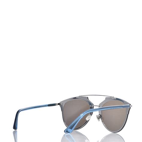 CHRISTIAN DIOR Reflected Prism Sunglasses Blue